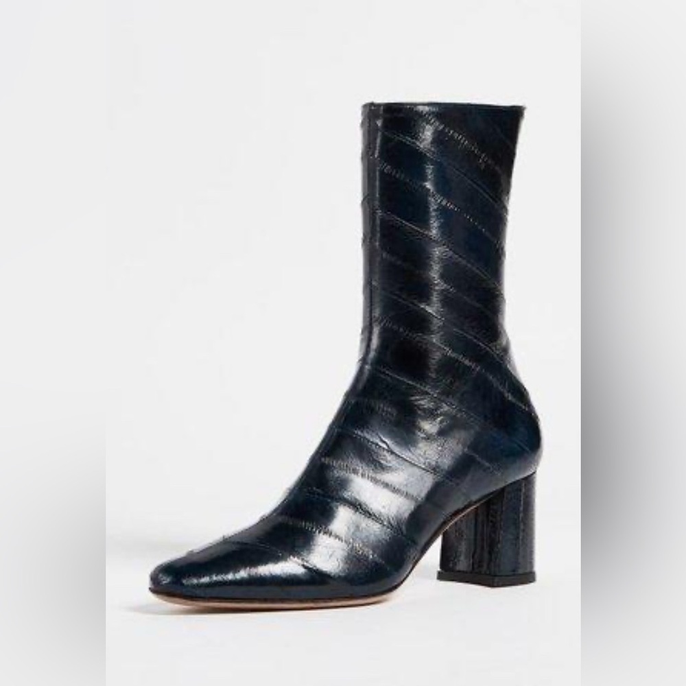 Trademark Mira Eel Skin Boots 39
